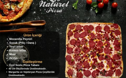 Kare Karışık Pizza